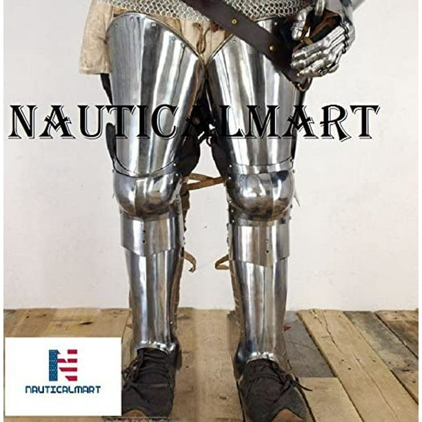 Nautical-Mart Medieval Leg Guard Plate Armor Costume Nautical-Mart Medieval Leg Guard Plate Armor Costume
